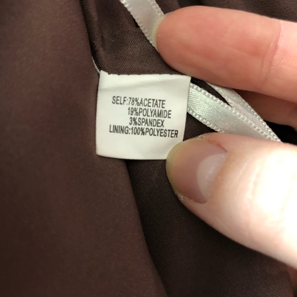 Kay Unger Brown Cocktail Dress - Picture 5 of 6